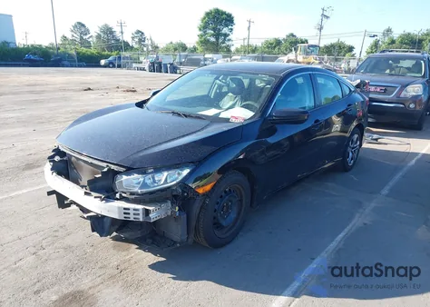 2018 Honda Civic Lx из США, поврежденный, VIN 19XFC2F57JE013384